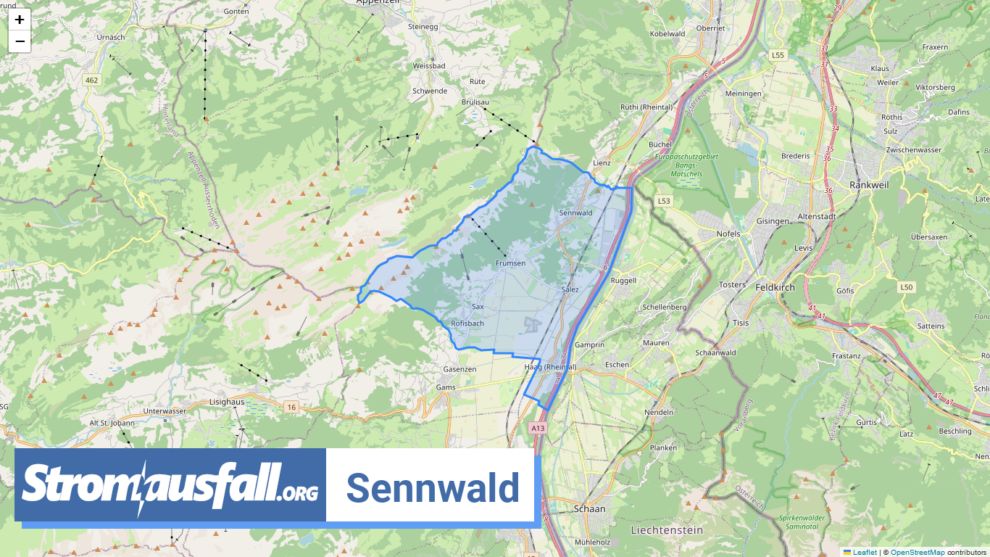 stromausfall ch gemeinde sennwald