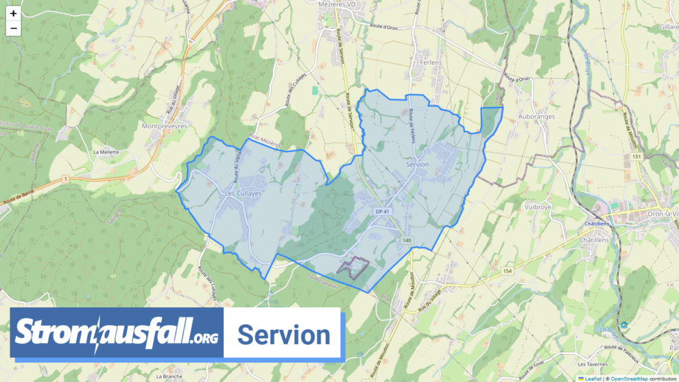 stromausfall ch gemeinde servion