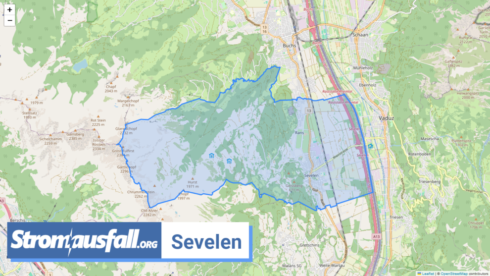 stromausfall ch gemeinde sevelen