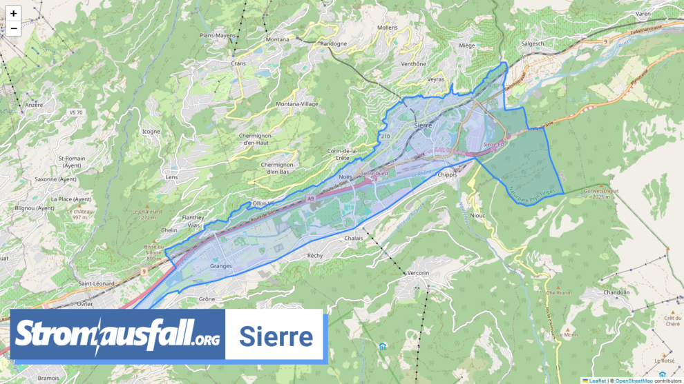 stromausfall ch gemeinde sierre