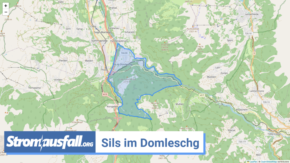 stromausfall ch gemeinde sils im domleschg