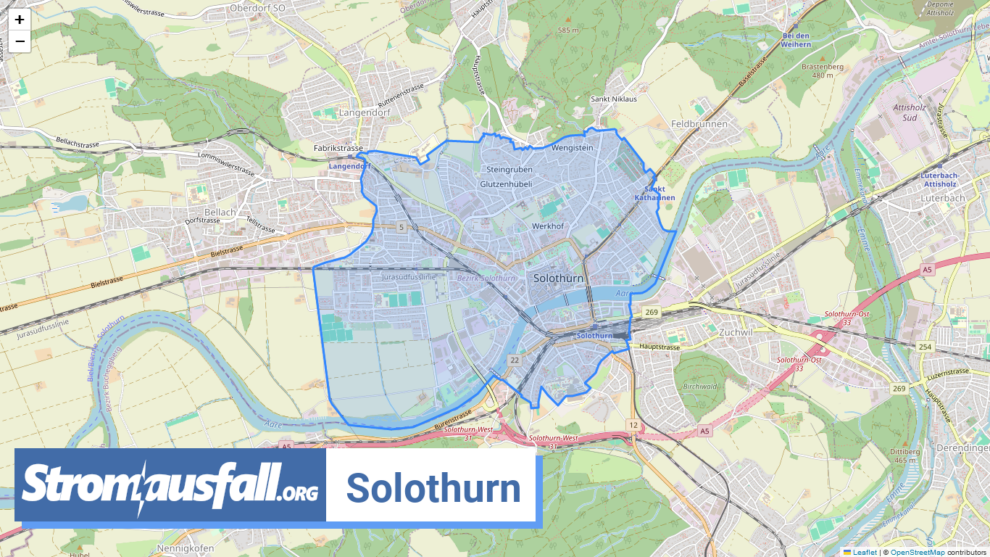 stromausfall ch gemeinde solothurn