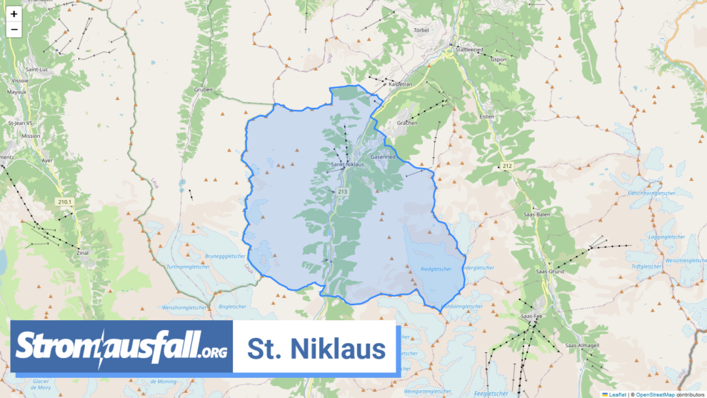 stromausfall ch gemeinde st. niklaus