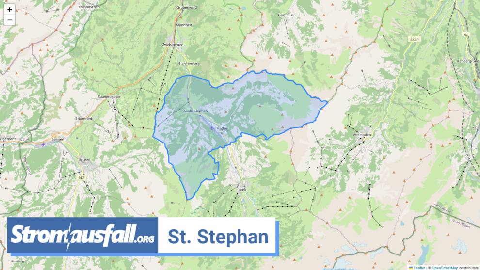 stromausfall ch gemeinde st. stephan