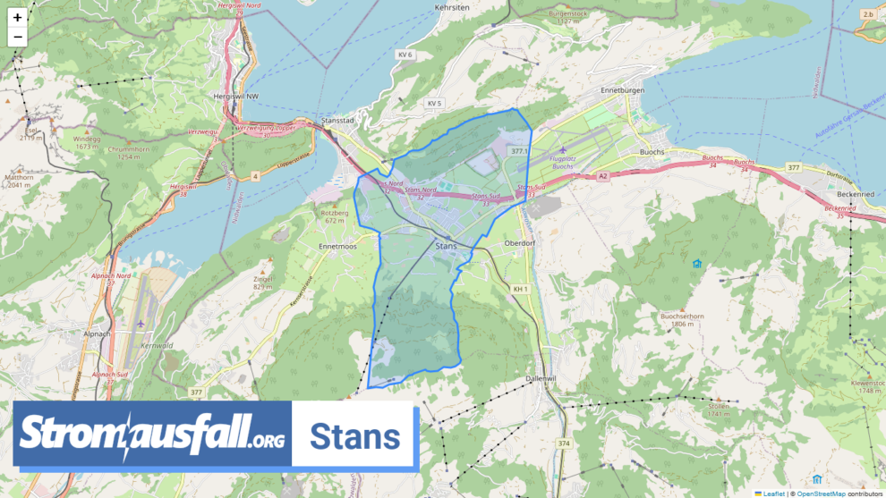 stromausfall ch gemeinde stans