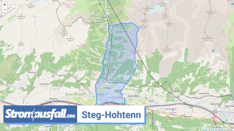 stromausfall ch gemeinde steg hohtenn