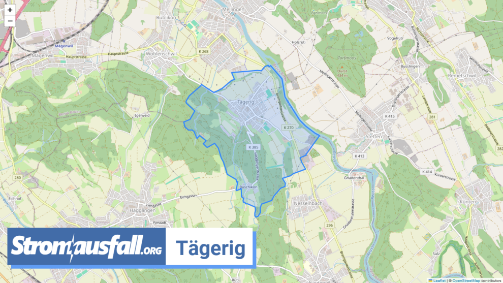 stromausfall ch gemeinde taegerig