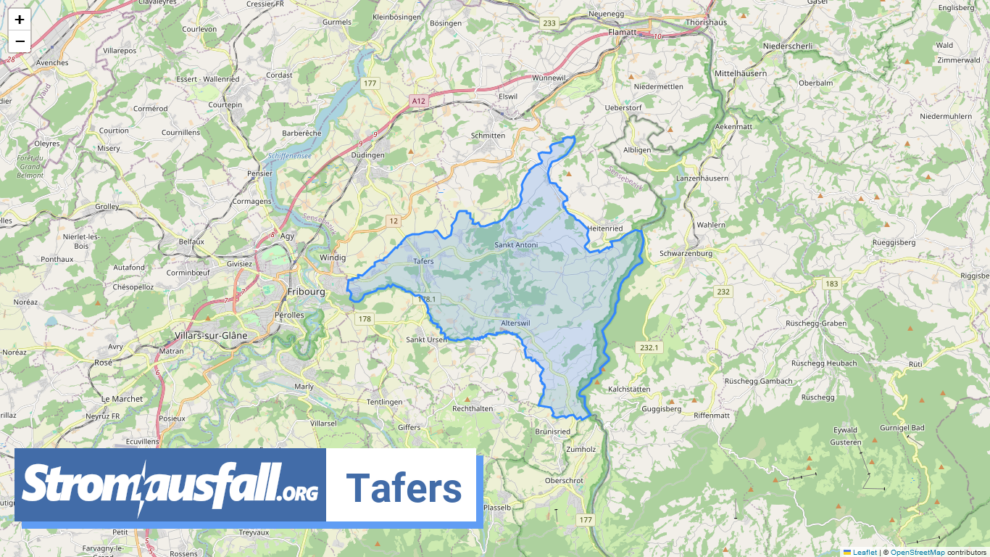 stromausfall ch gemeinde tafers