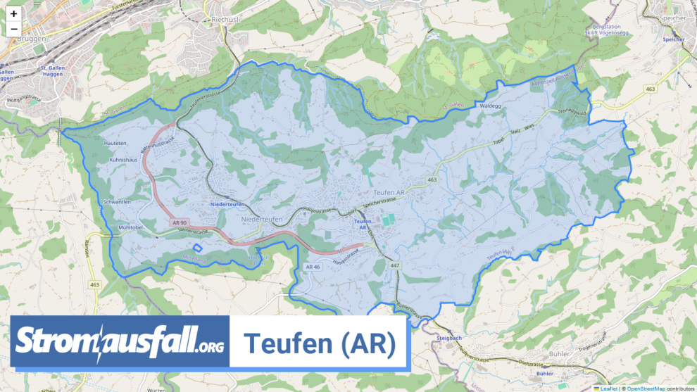 stromausfall ch gemeinde teufen ar