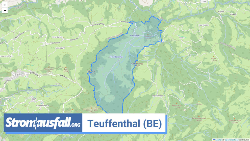 stromausfall ch gemeinde teuffenthal be