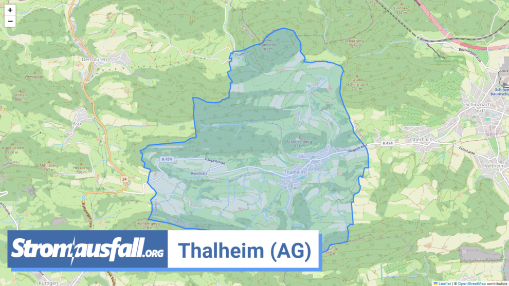 stromausfall ch gemeinde thalheim ag