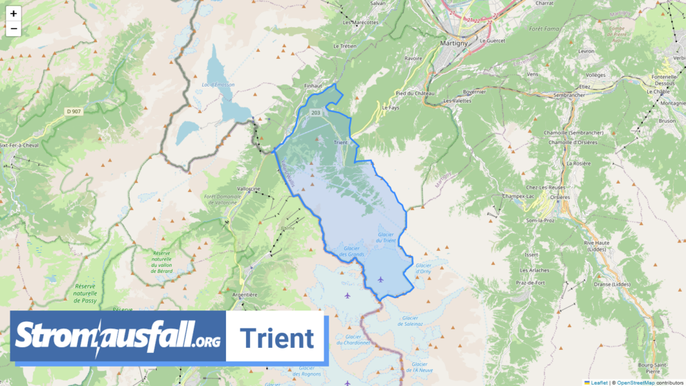 stromausfall ch gemeinde trient