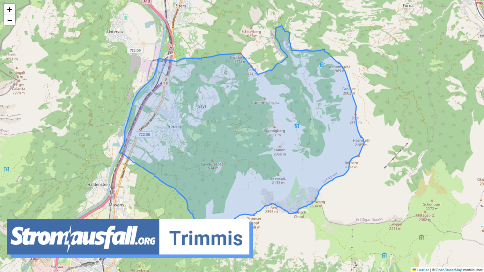 stromausfall ch gemeinde trimmis