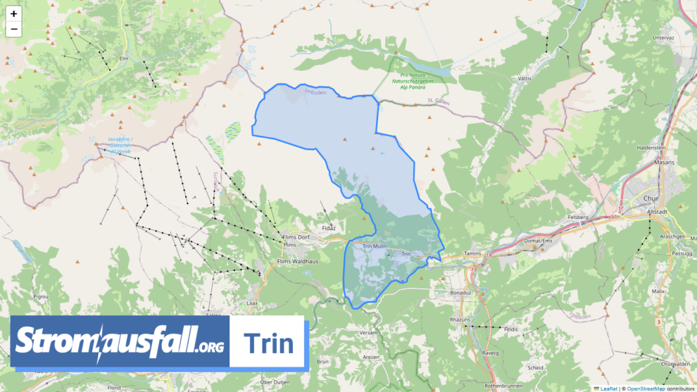 stromausfall ch gemeinde trin