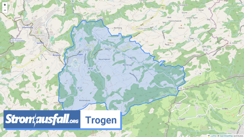 stromausfall ch gemeinde trogen