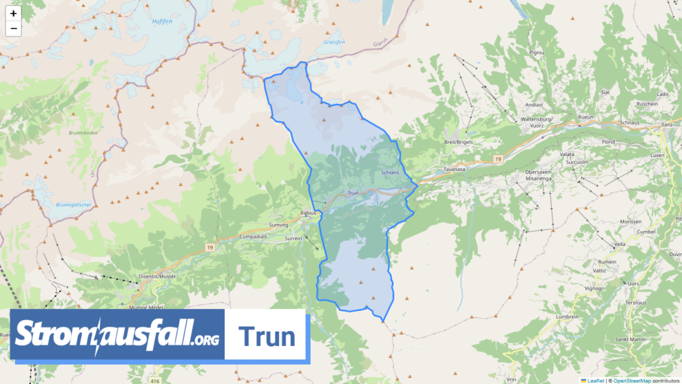 stromausfall ch gemeinde trun