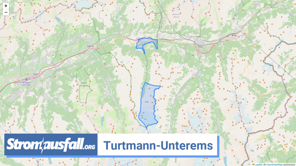 stromausfall ch gemeinde turtmann unterems