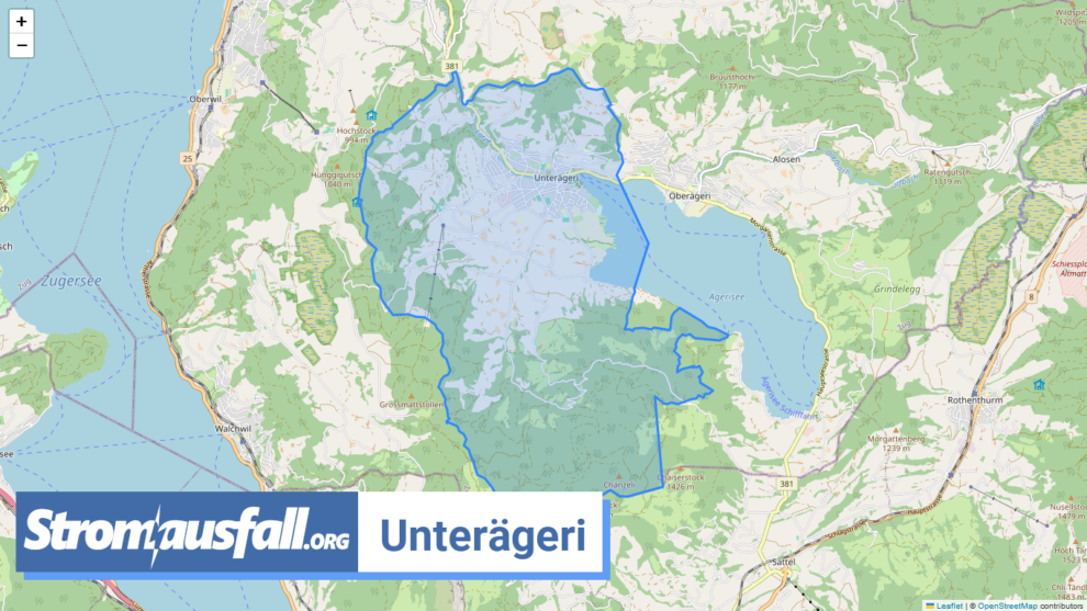 stromausfall ch gemeinde unteraegeri