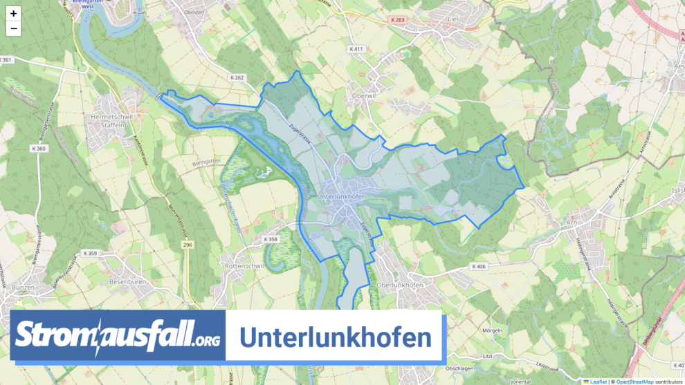 stromausfall ch gemeinde unterlunkhofen