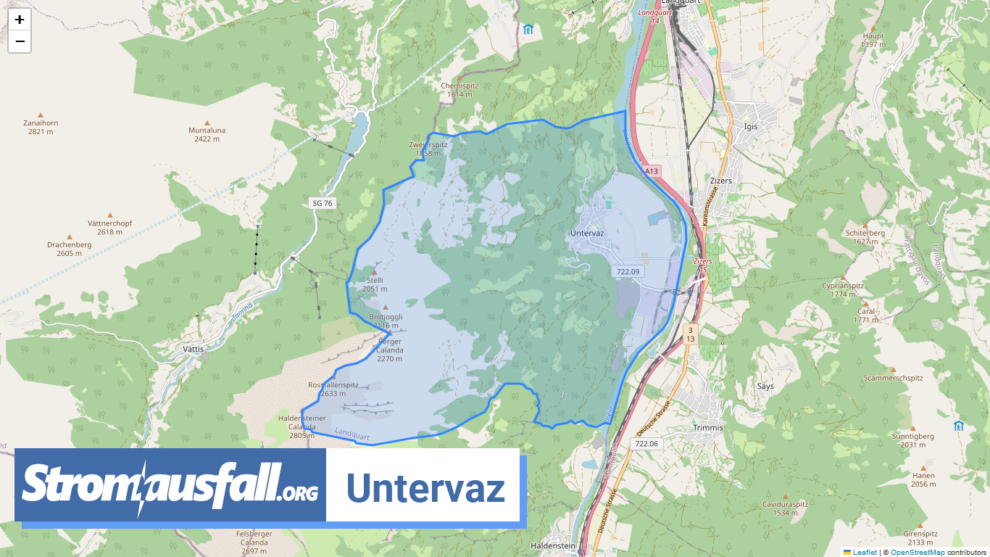 stromausfall ch gemeinde untervaz