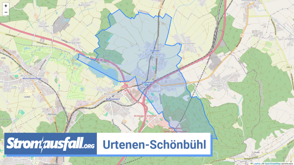 stromausfall ch gemeinde urtenen schoenbuehl