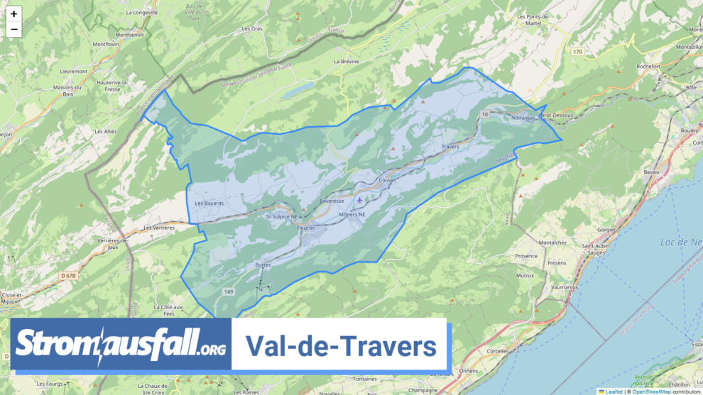 stromausfall ch gemeinde val de travers