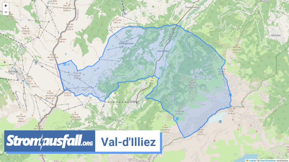 stromausfall ch gemeinde val dilliez