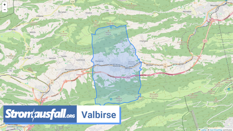 stromausfall ch gemeinde valbirse