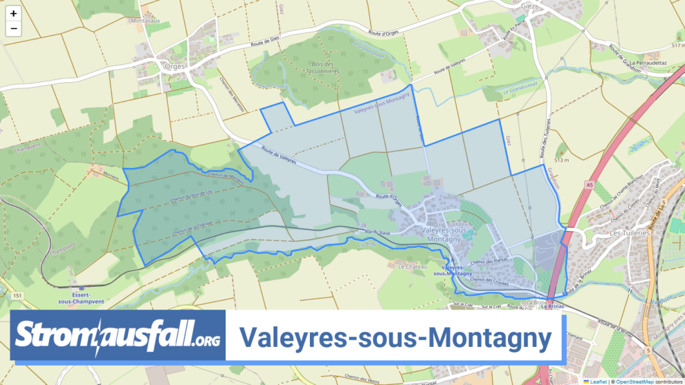 stromausfall ch gemeinde valeyres sous montagny