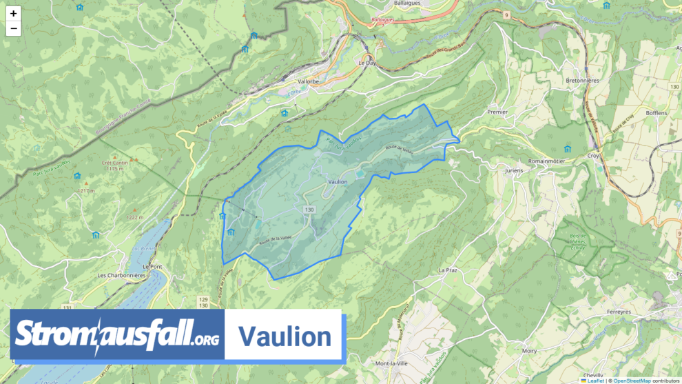 stromausfall ch gemeinde vaulion