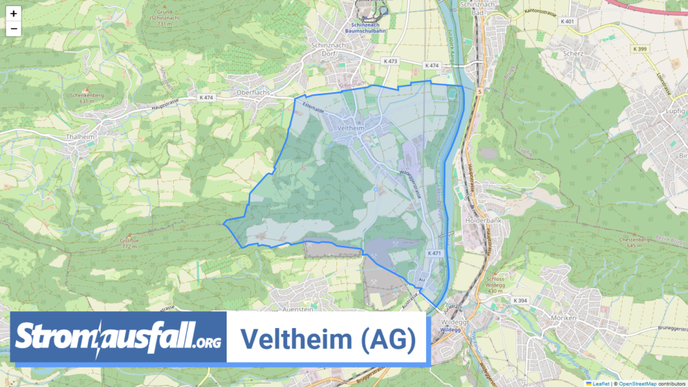 stromausfall ch gemeinde veltheim ag