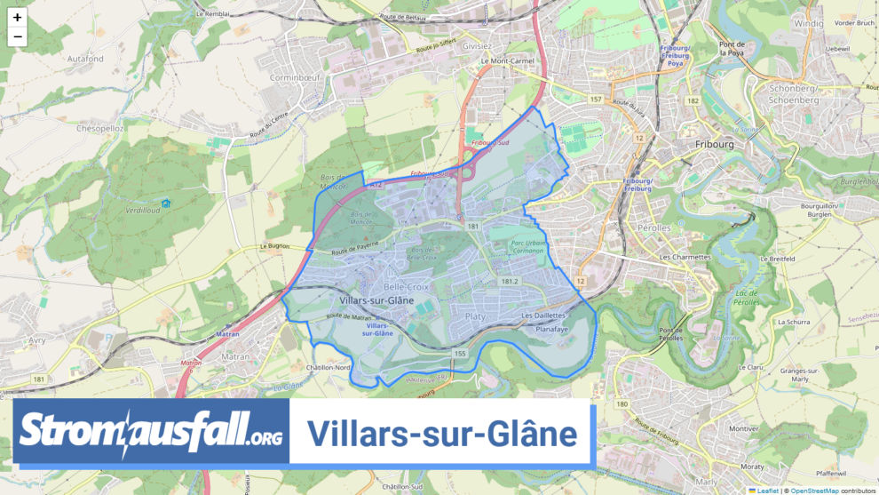 stromausfall ch gemeinde villars sur glane