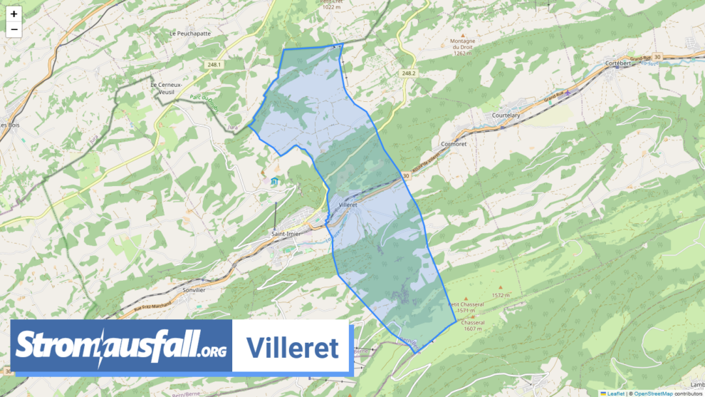 stromausfall ch gemeinde villeret