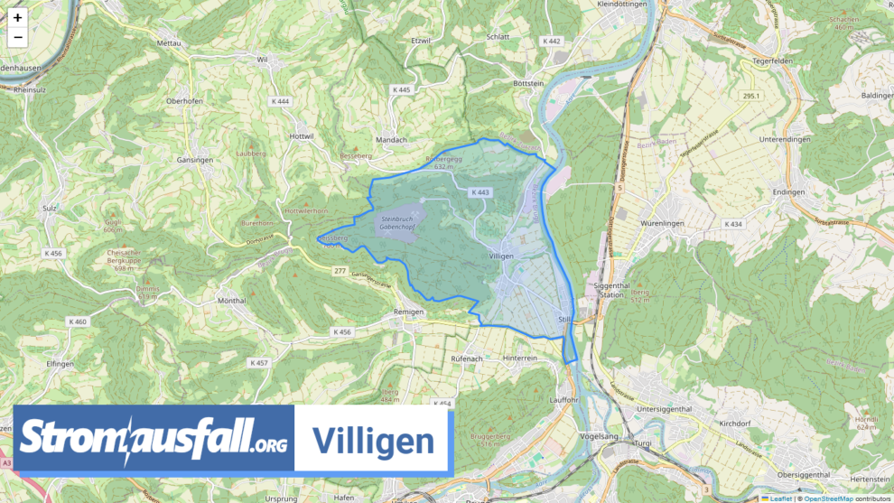 stromausfall ch gemeinde villigen