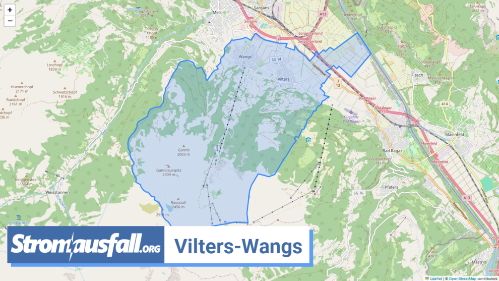 stromausfall ch gemeinde vilters wangs