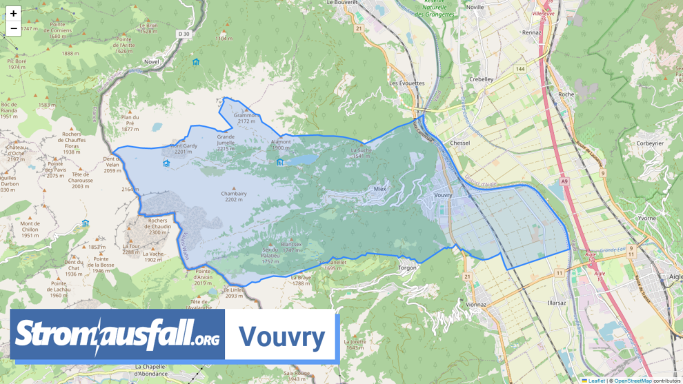 stromausfall ch gemeinde vouvry