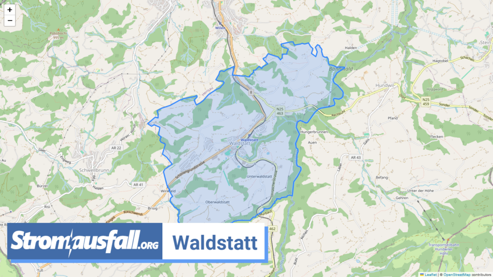 stromausfall ch gemeinde waldstatt