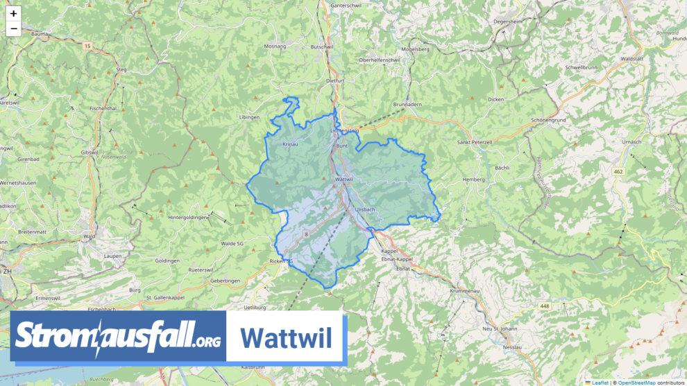 stromausfall ch gemeinde wattwil