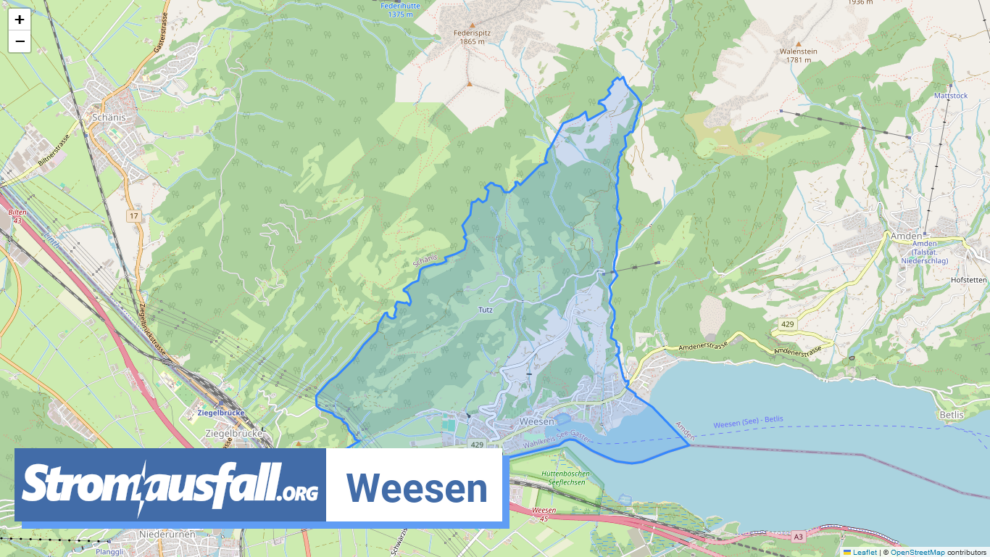 stromausfall ch gemeinde weesen