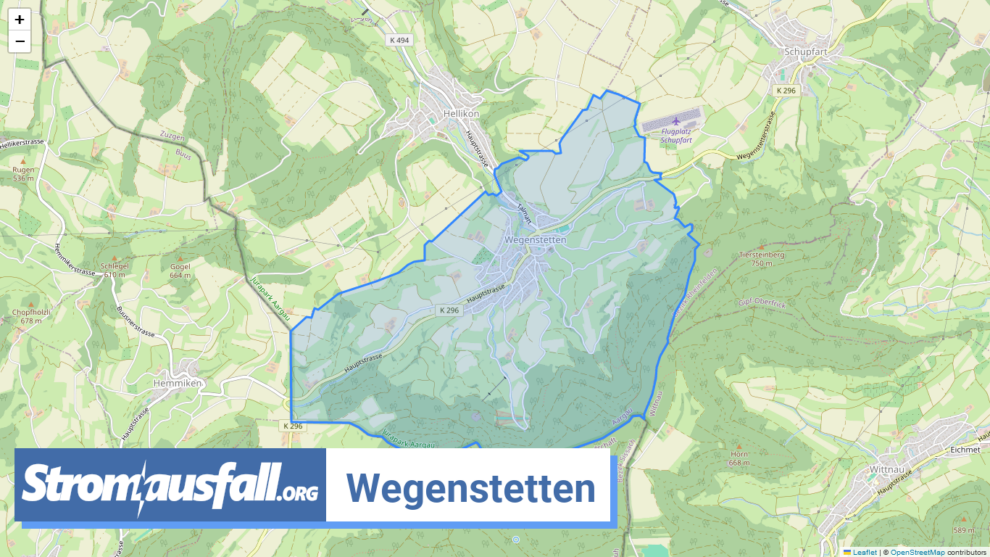 stromausfall ch gemeinde wegenstetten