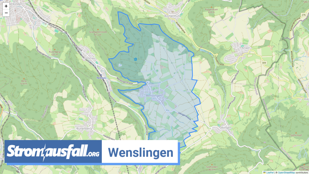 stromausfall ch gemeinde wenslingen