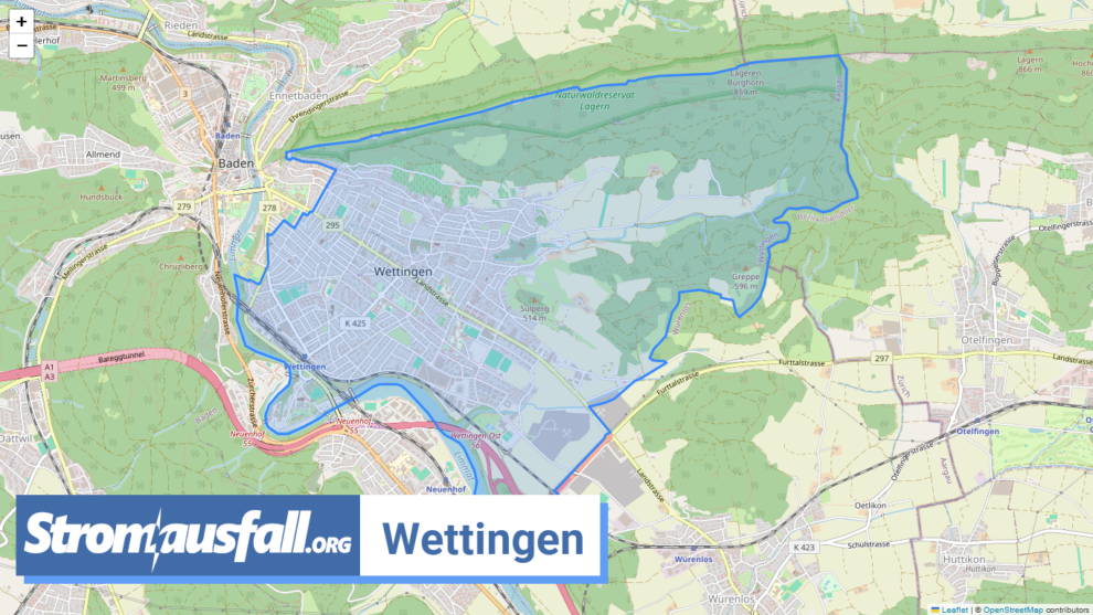 stromausfall ch gemeinde wettingen