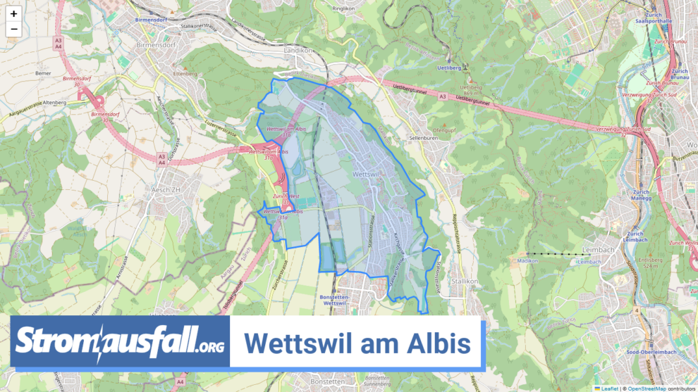 stromausfall ch gemeinde wettswil am albis