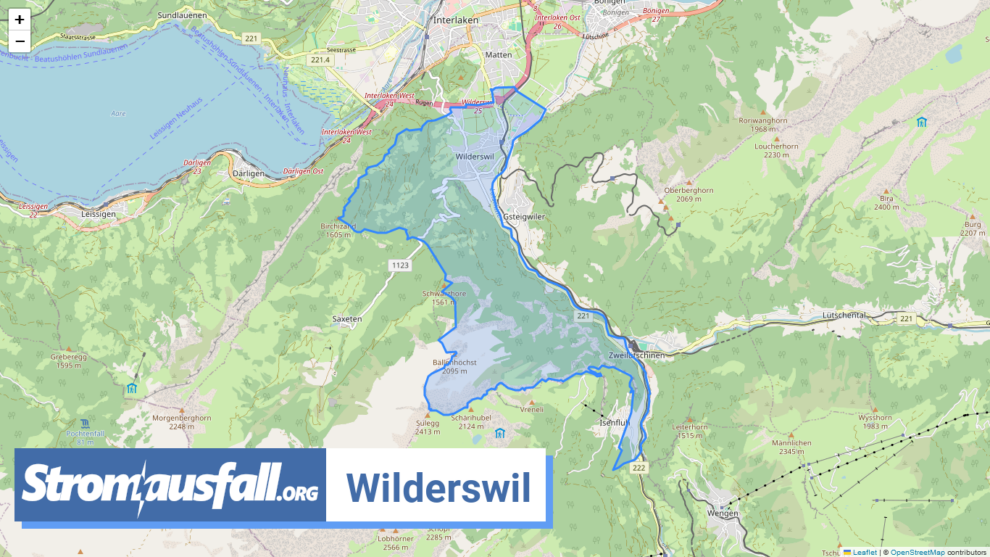 stromausfall ch gemeinde wilderswil