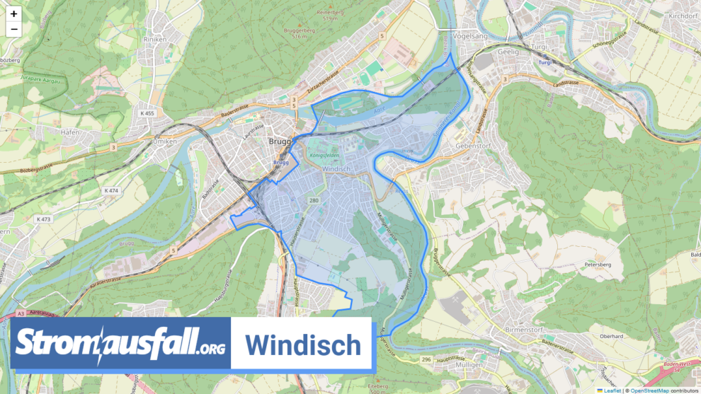 stromausfall ch gemeinde windisch