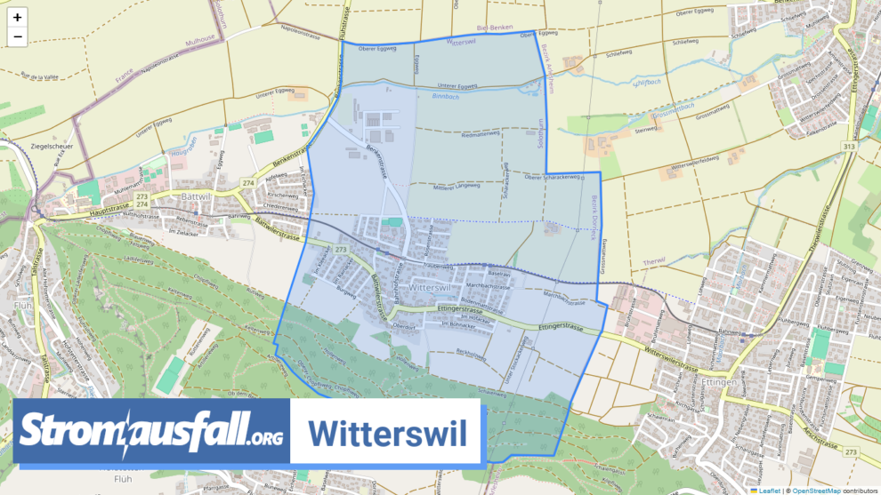 stromausfall ch gemeinde witterswil