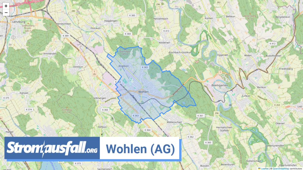 stromausfall ch gemeinde wohlen ag