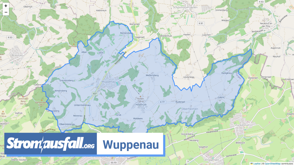 stromausfall ch gemeinde wuppenau