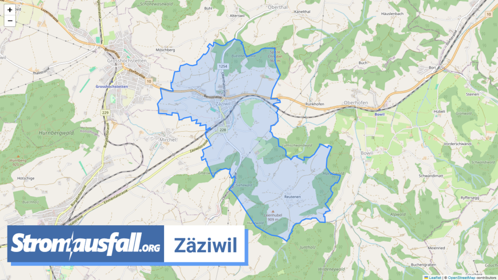 stromausfall ch gemeinde zaeziwil