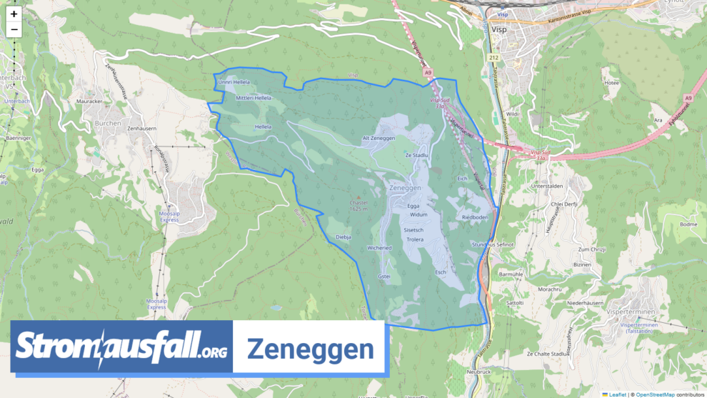 stromausfall ch gemeinde zeneggen